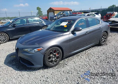 2017 Alfa Romeo Giulia Rwd from USA, damaged, VIN ZARFAEBN1H7545694